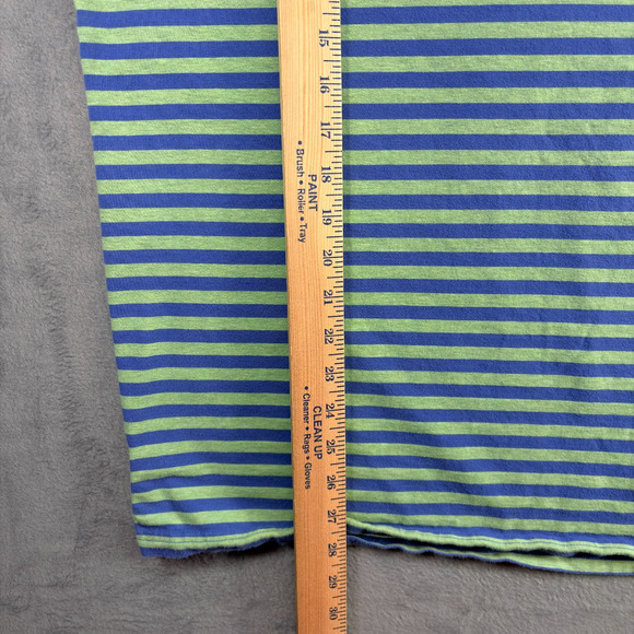 Southern Tide Polo Shirt Men's XL Green/Blue Striped Short Sleeve Pima Cotton - Picture 4 of 6